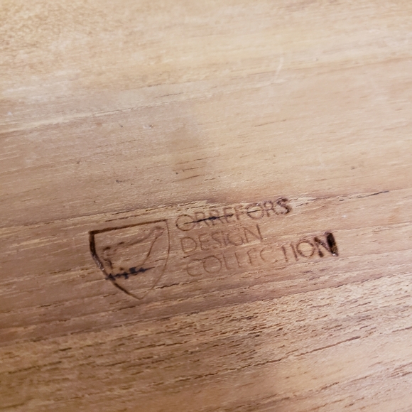 Orrefors Design Collection Scandinavian Wooden Serving Tray - Picture 6 of 9